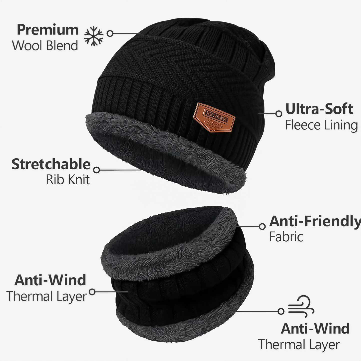 Winter Cap For Man by ZapNex®